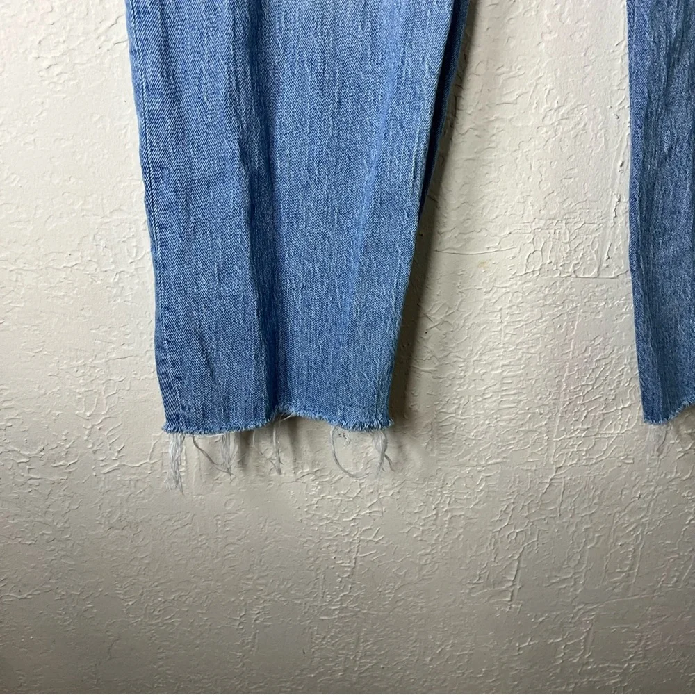 Madewell The Perfect Vintage Wide Leg Crop Jeans Altoona Wash Comfort Stretch - Picture 9 of 15